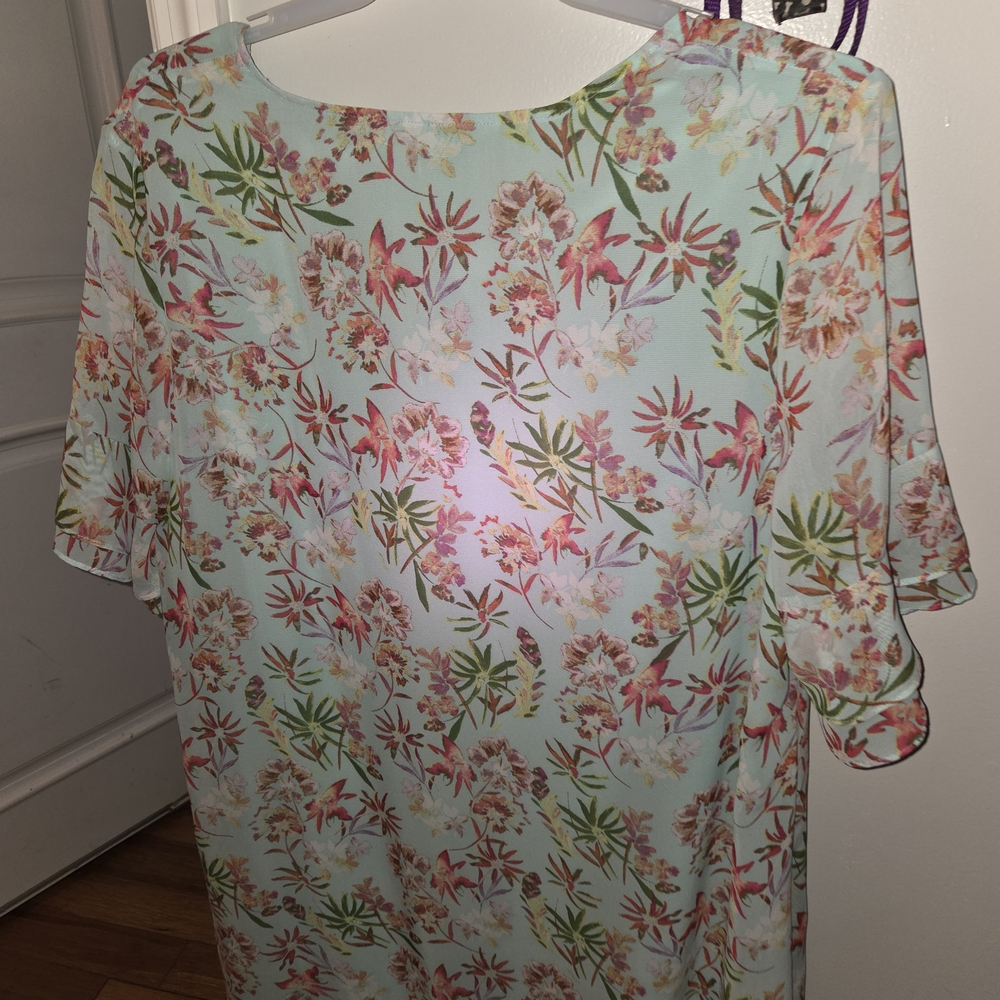 Tacera Floral Maxi Dress - Multicolor